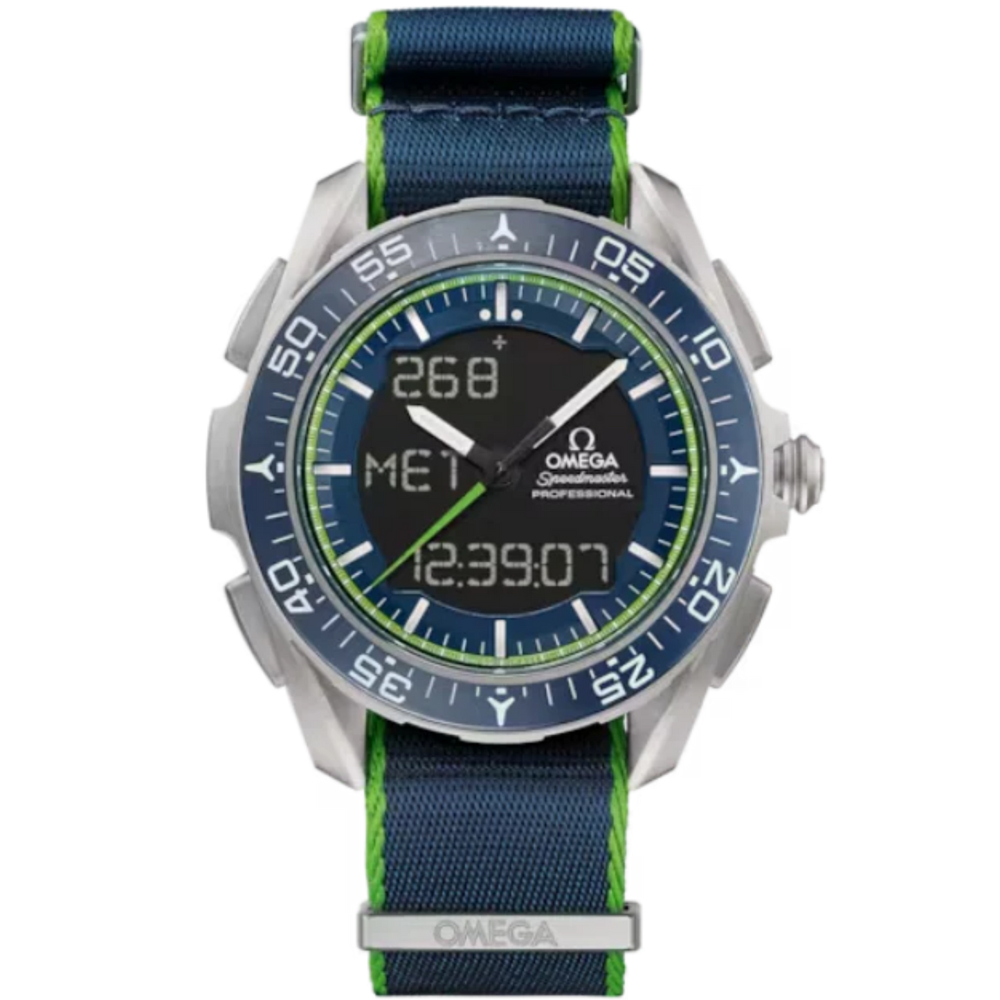 SPEEDMASTER SKYWALKER X‑33 45 MM TITANIUM WITH BLUE DIAL