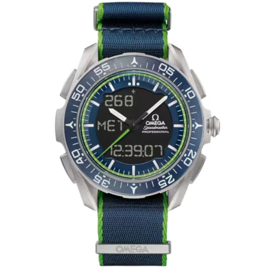 SPEEDMASTER SKYWALKER X‑33 45 MM TITANIUM WITH BLUE DIAL