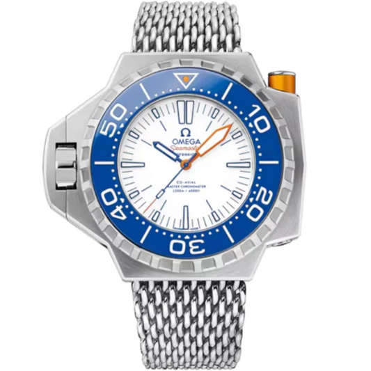 SEAMASTER PLOPROF 1200M 55 MM TITANIUM WITH WHITE DIAL