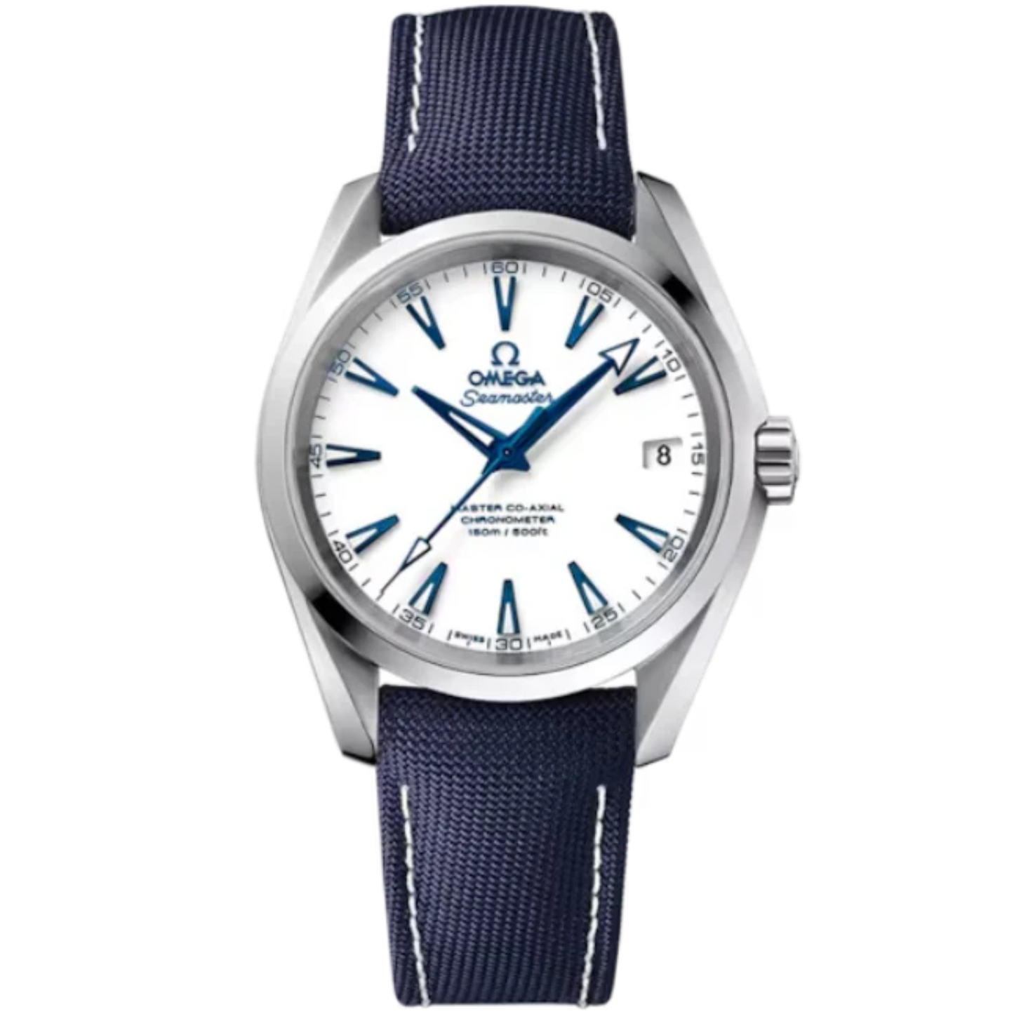 SEAMASTER AQUA TERRA 150M GOODPLANET 38 MM TITANIUM WITH WHITE DIAL