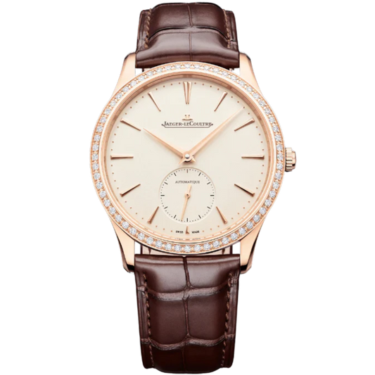 MASTER ULTRA THIN SMALL SECONDS 39 MM 18K ROSE GOLD WITH EGGSHELL BEIGE DIAL