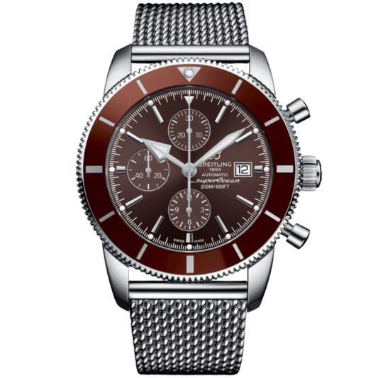 SUPEROCEAN HERITAGE CHRONOGRAPH 46 MM STAINLESS STEEL WITH BRONZE DIAL
