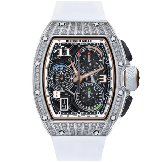 Richard Mille RM72-01 White Gold Medium Set