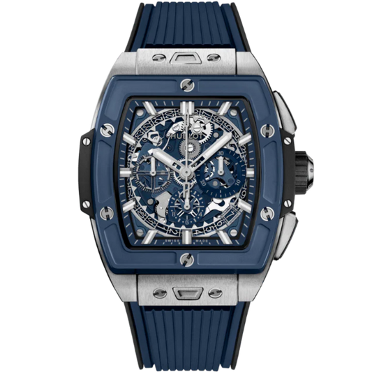 SPIRIT OF BIG BANG 42 MM TITANIUM BLUE CERAMIC
