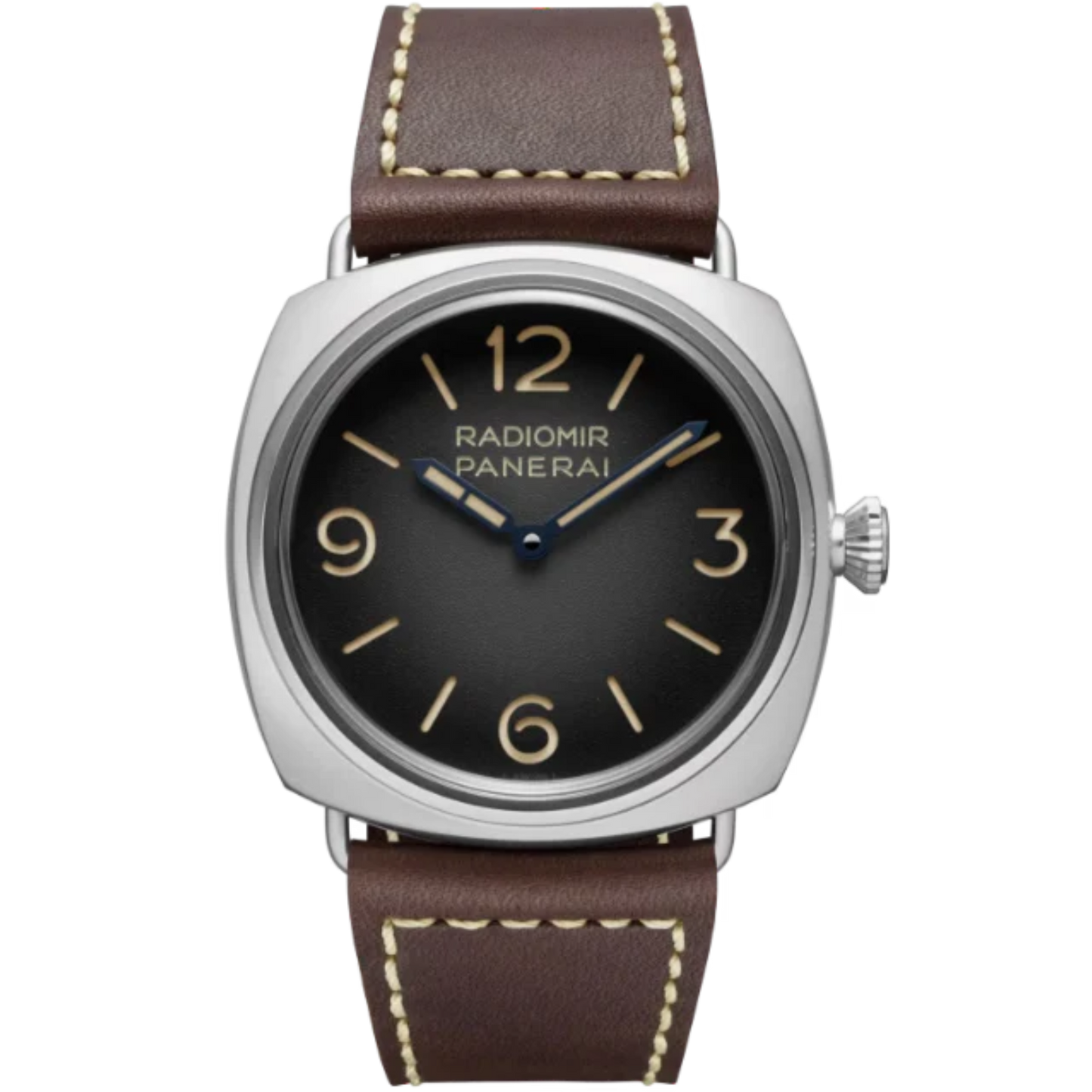 RADIOMIR TRE GIORNI PAM01334 45 MM STAINLESS STEEL WITH SHADED BLACK DIAL