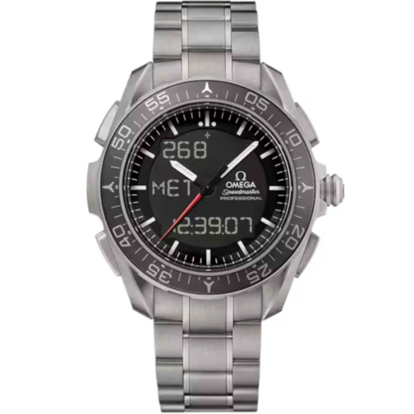 SPEEDMASTER SKYWALKER X‑33 45 MM TITANIUM WITH BLACK DIAL
