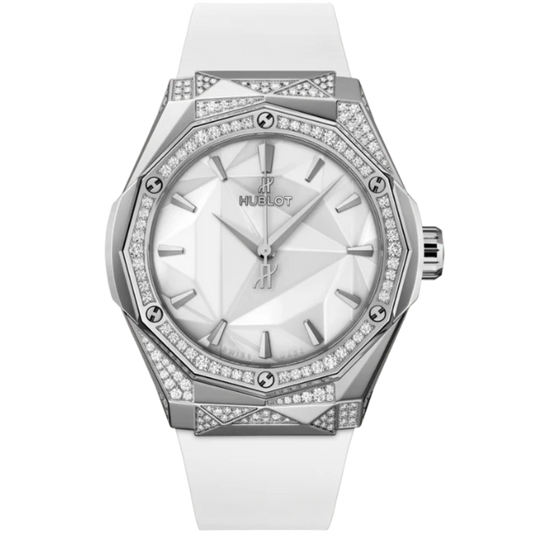 CLASSIC FUSION 40 MM ORLINSKI TITANIUM WHITE ALTERNATIVE PAVÉ