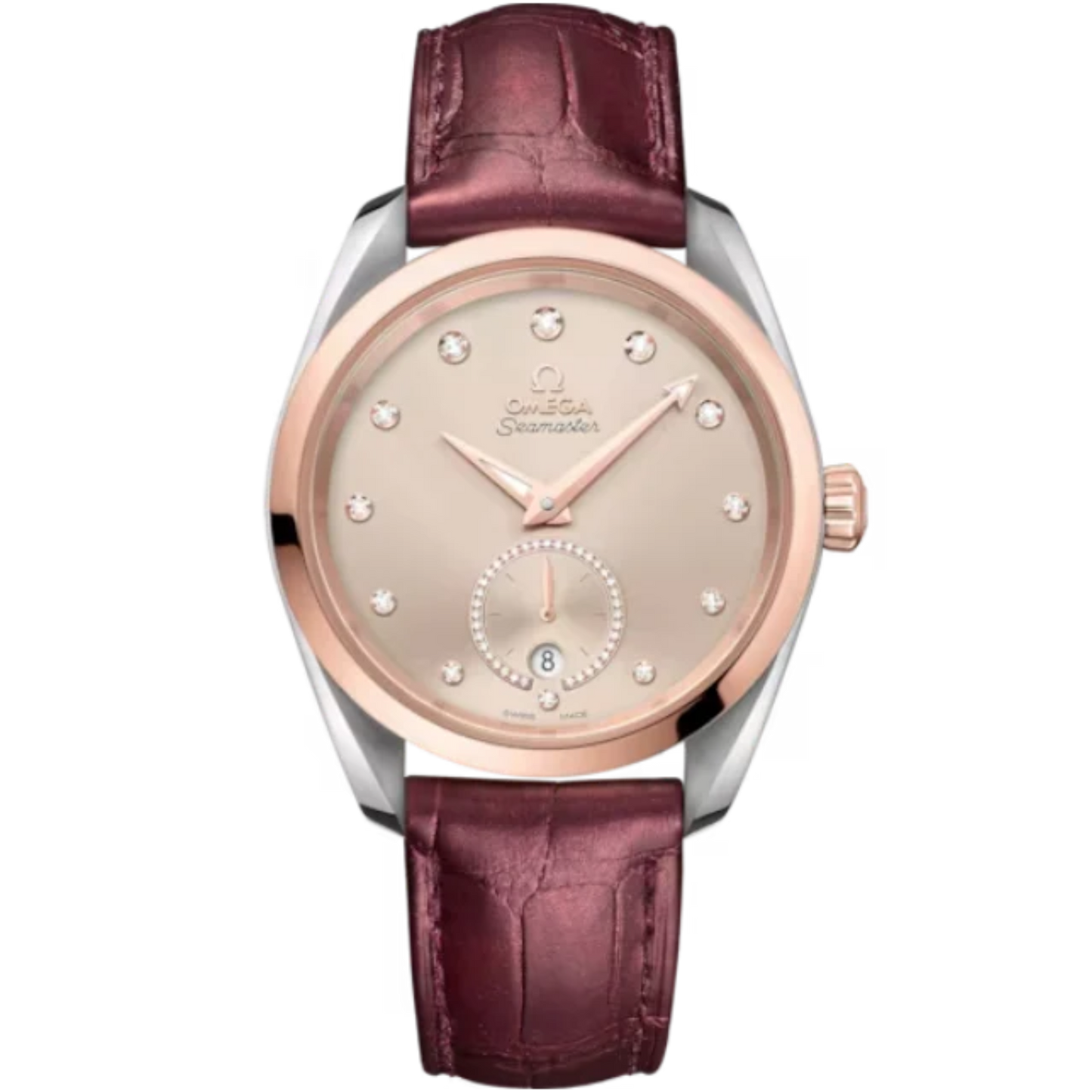 SEAMASTER AQUA TERRA 150M 38 MM STAINLESS STEEL - SEDNA™ GOLD WITH YELLOW DIAL