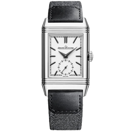 REVERSO TRIBUTE MONOFACE SMALL SECONDS 46 MM STAINLESS STEEL WITH SILVER GREY DIAL