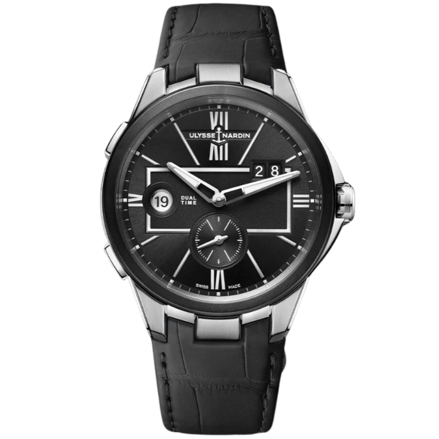 BLAST DUAL TIME 42 MM STAINLESS STEEL WITH BLACK DIAL