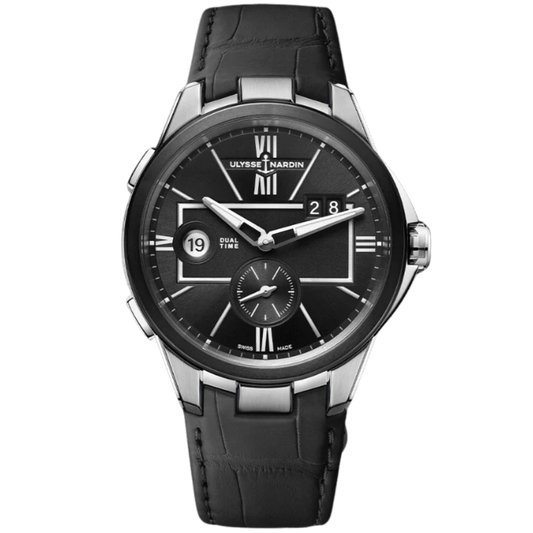 BLAST DUAL TIME 42 MM STAINLESS STEEL WITH BLACK DIAL