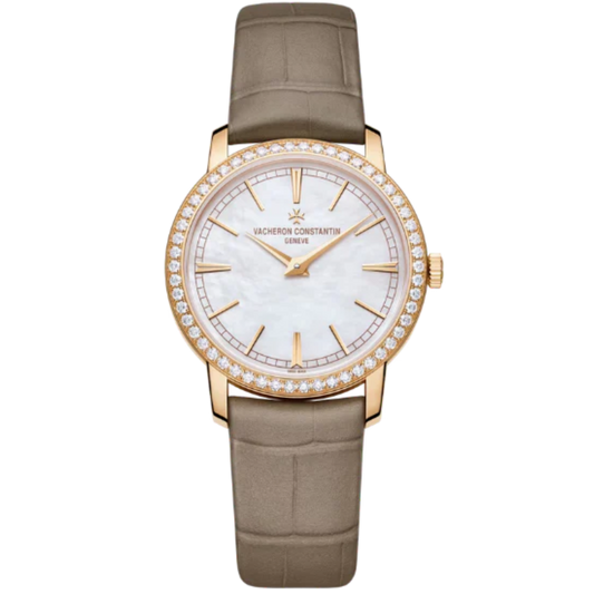 TRADITIONNELLE MANUAL-WINDING 33 MM 18K ROSE GOLD WITH MOTEHR OF PEARL DIAL