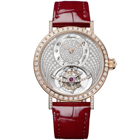 CLASSIQUE TOURBILLON 3358 35 MM 18K ROSE GOLD WITH MOTHER OF PEARL DIAL
