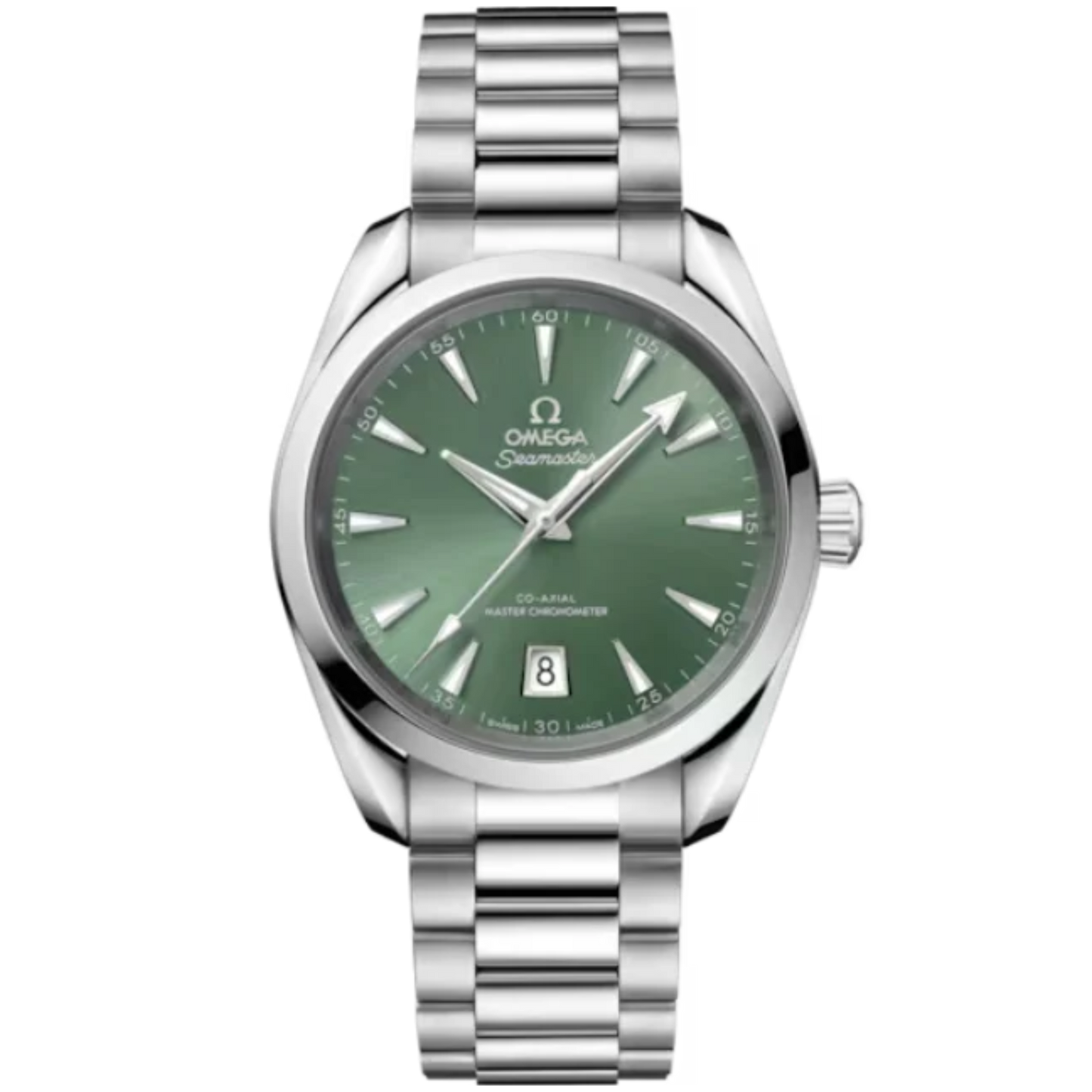 SEAMASTER AQUA TERRA SHADES 38 MM STAINLESS STEEL WITH BAY GREEN DIAL