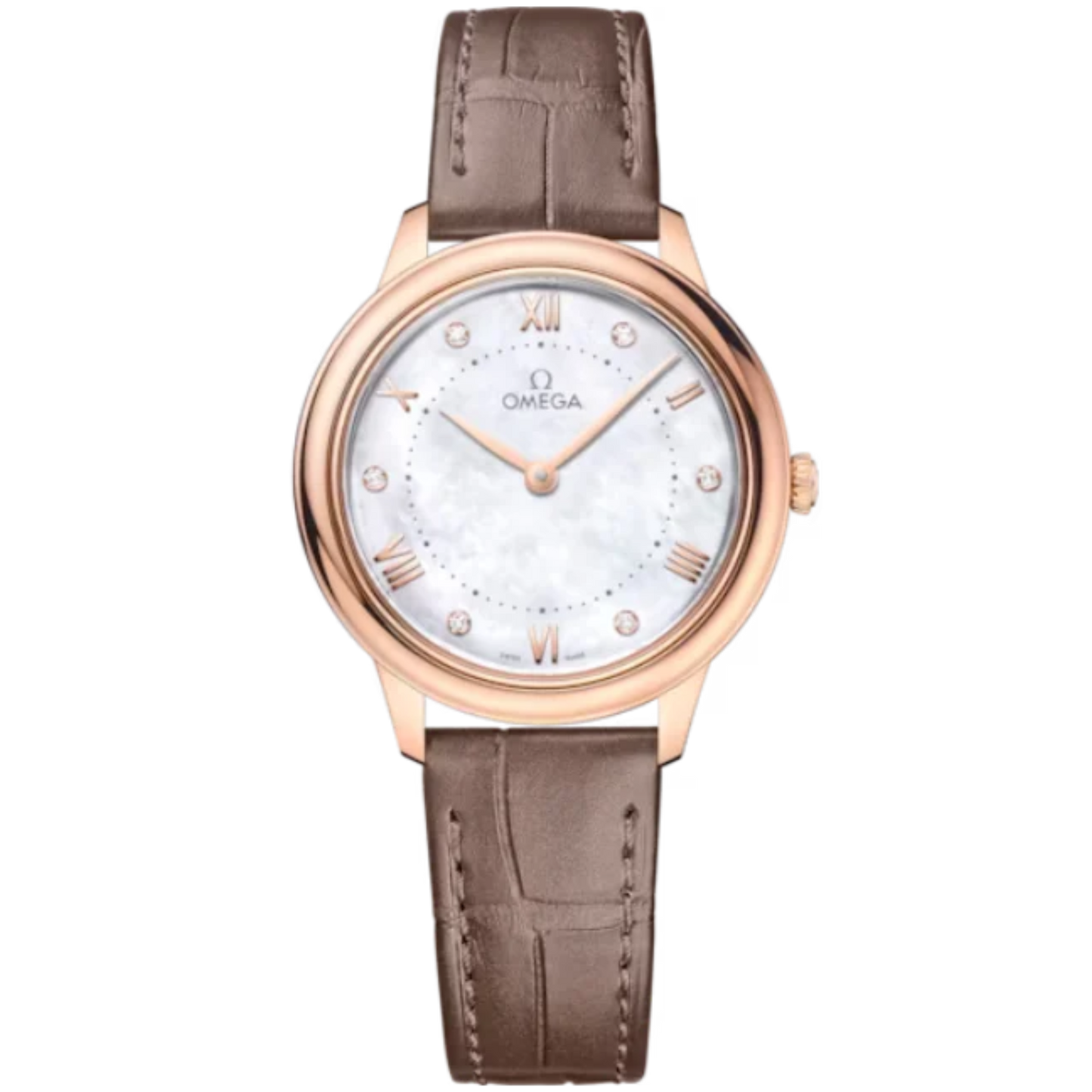 DE VILLE PRESTIGE 30 MM SEDNA™ GOLD WITH MOTHER OF PEARL DIAL
