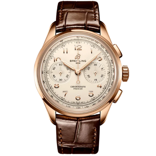 PREMIER B09 CHRONOGRAPH 40 MM 18K ROSE GOLD WITH CREAM DIAL