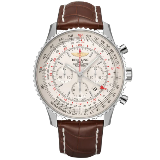 NAVITIMER B04 CHRONOGRAPH GMT 48 MM STAINLESS STEEL WITH CREAM DIAL