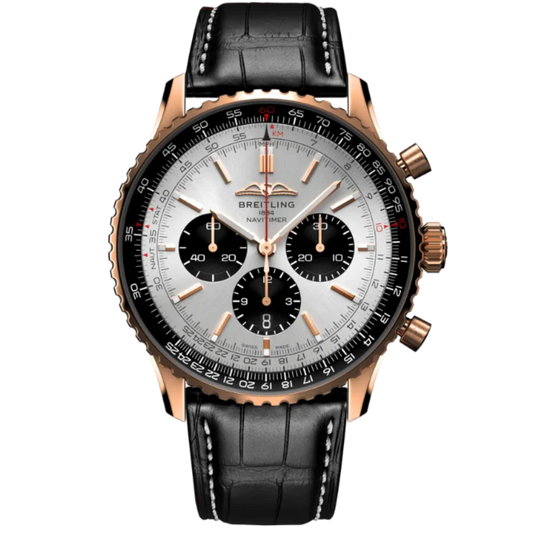 NAVITIMER B01 CHRONOGRAPH 46 MM 18K ROSE GOLD WITH CREAM DIAL