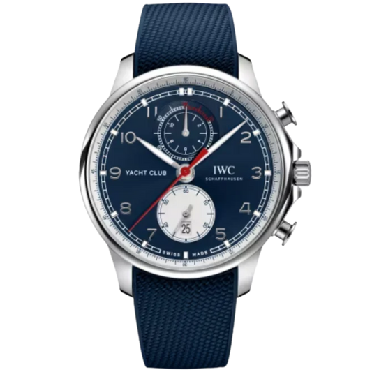 PORTUGIESER YACHT CLUB CHRONOGRAPH EDITION “ORLEBAR BROWN” 45 MM STAINLESS STEEL WITH BLUE DIAL