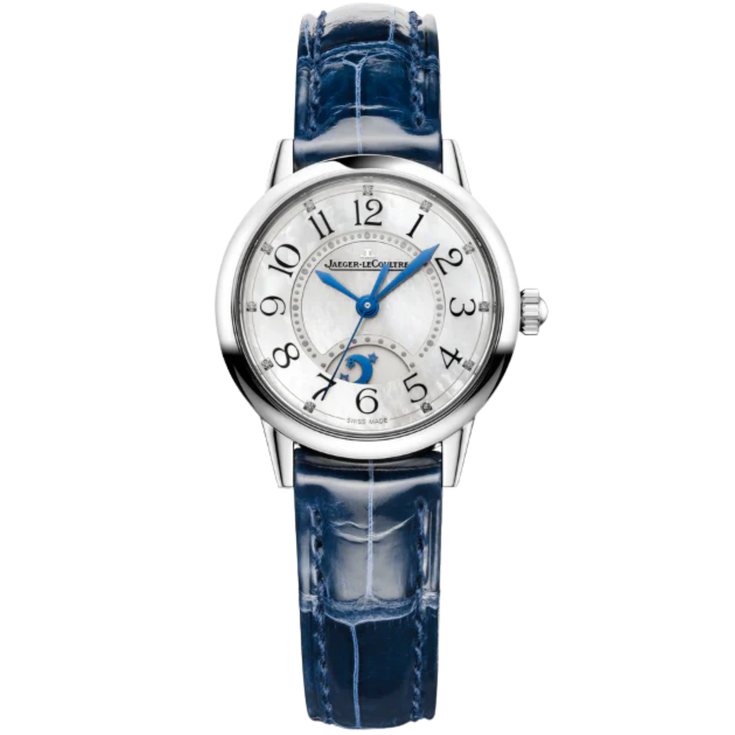 RENDEZ-VOUS CLASSIC NIGHT & DAY 29 MM STAINLESS STEEL WITH SILVER GREY AND MOTHER OF PEARL DIAL