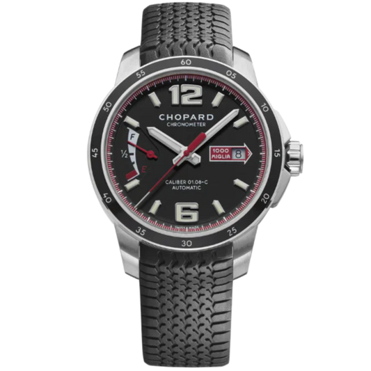 MILLE MIGLIA GTS POWER CONTROL 43 MM LUCENT STEEL™ WITH BLACK DIAL