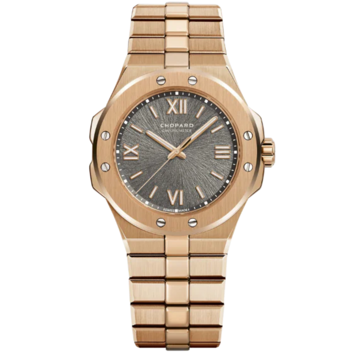 ALPINE EAGLE 36 MM ETHICAL ROSE GOLD WITH GREY DIAL