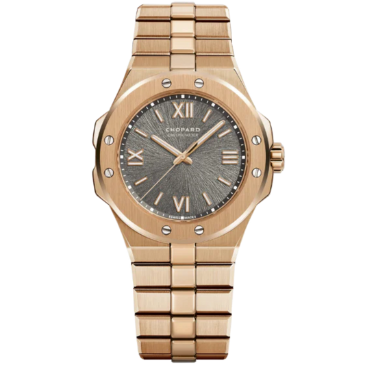 ALPINE EAGLE 36 MM ETHICAL ROSE GOLD WITH GREY DIAL