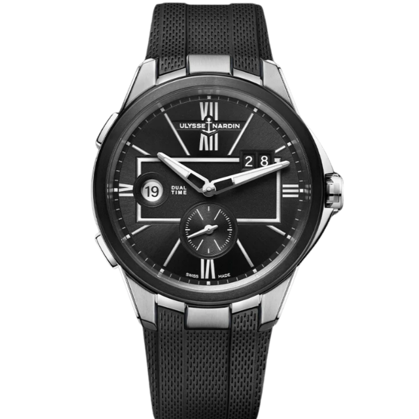 BLAST DUAL TIME 42 MM STAINLESS STEEL WITH BLACK DIAL