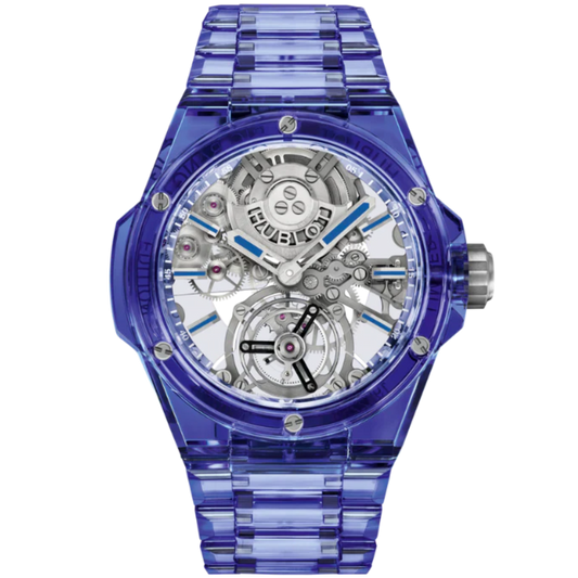 Big Bang 43mm INTEGRATED TOURBILLON FULL BLUE SAPPHIRE