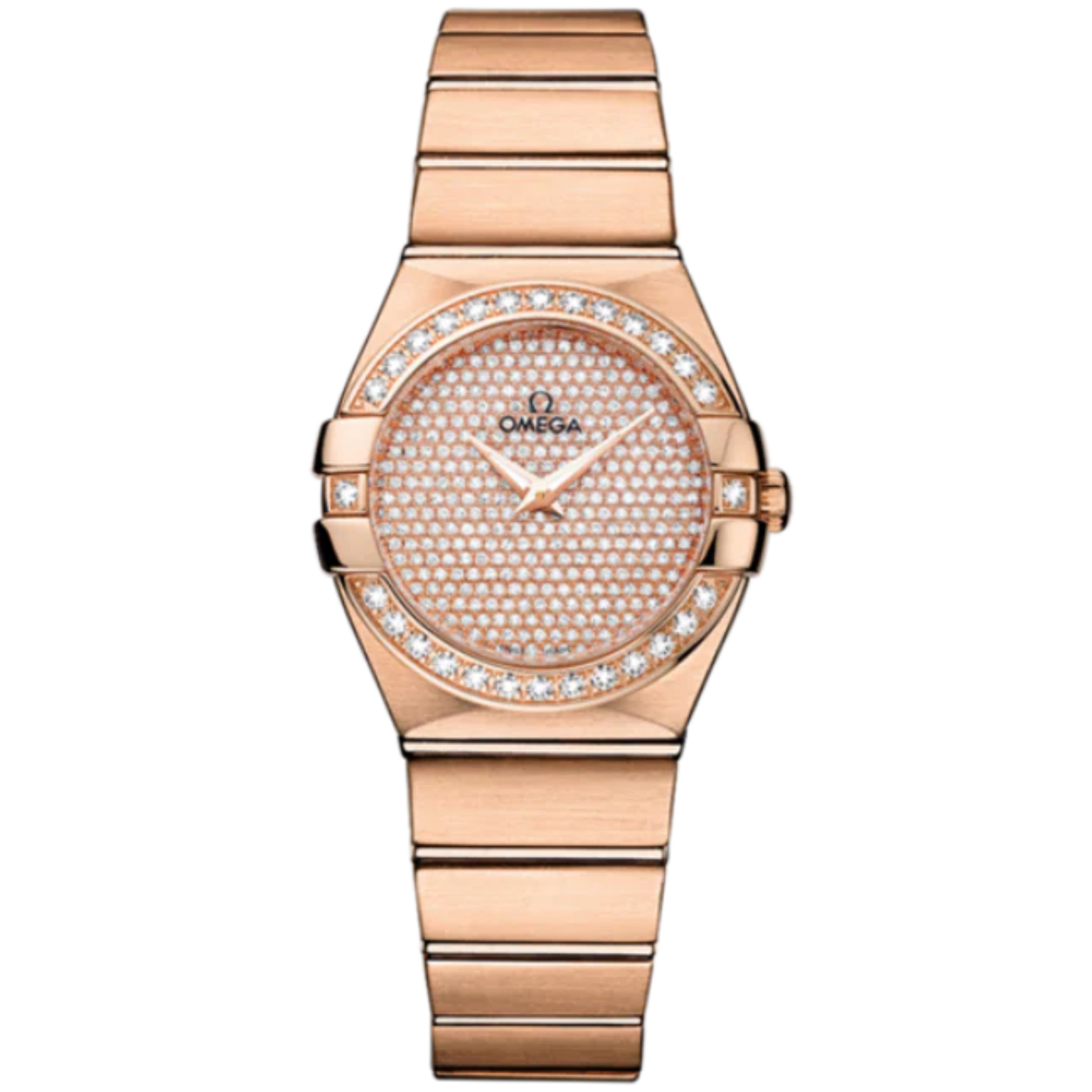 CONSTELLATION 27 MM RED GOLD WITH RED DIAL