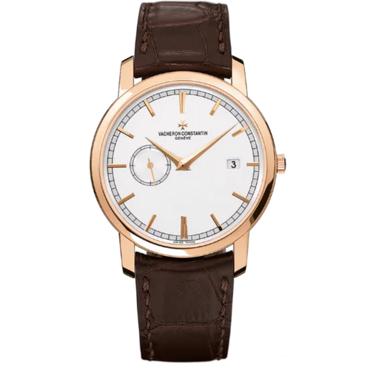 TRADITIONNELLE SELF-WINDING 38 MM 18K ROSE GOLD WITH WHITE BRASS DIAL