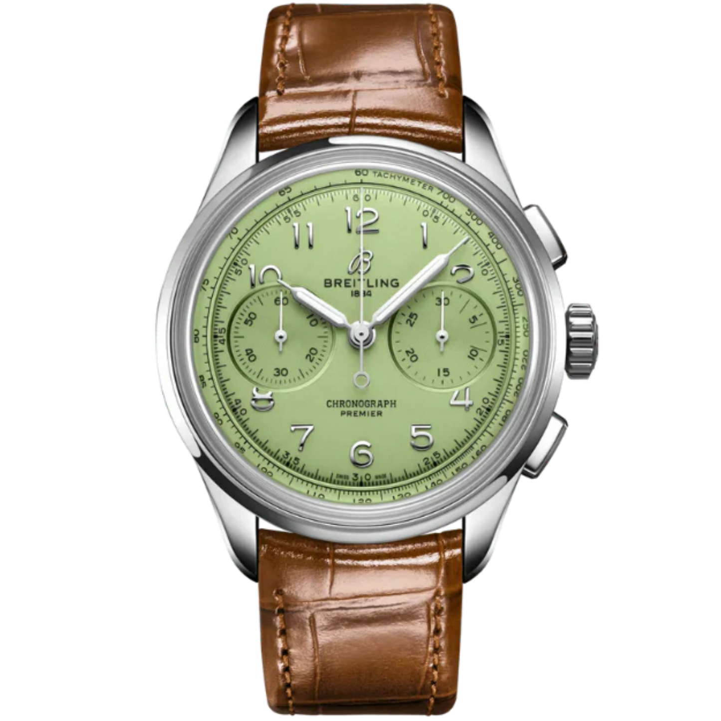 PREMIER B09 CHRONOGRAPH 40 MM STAINLESS STEEL WITH PISTACHIO GREEN DIAL