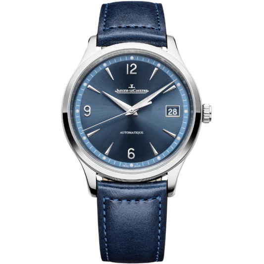 MASTER CONTROL DATE 40 MM STAINLESS STEEL WITH BLUE SUNRAY BRUSHED DIAL