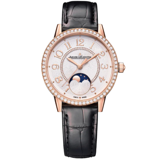 RENDEZ-VOUS CLASSIC MOON 34 MM ROSE GOLD WITH SILVER GREY GUILLOCHE DIAL