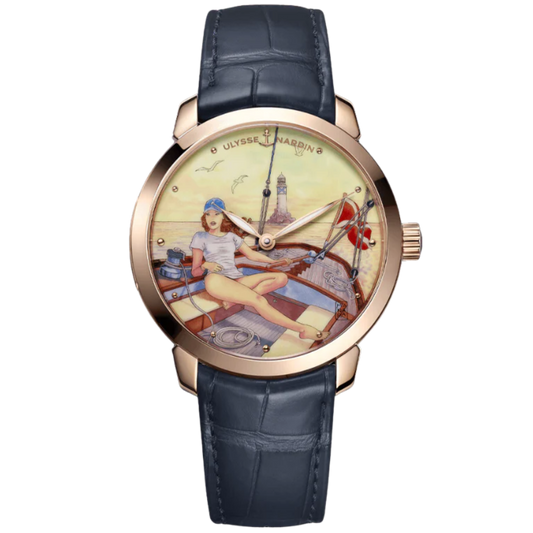 CLASSICO MANARA MANUFACTURE 40 MM ROSE GOLD WITH WHITE DIAL