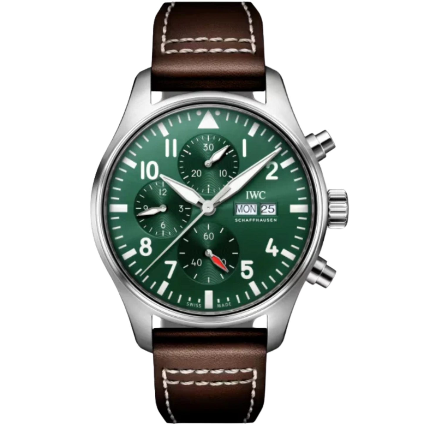 PILOT’S WATCH CHRONOGRAPH 43 MM STAINLESS STEEL WITH GREEN DIAL