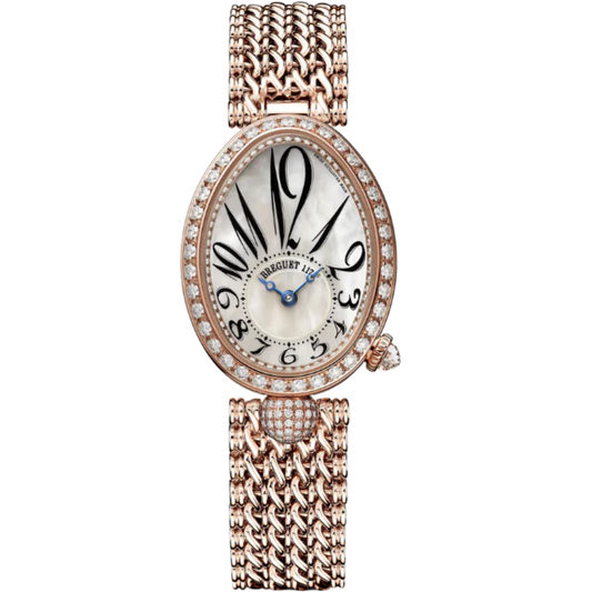 REINE DE NAPLES 8928 33 MM ROSE GOLD WITH MOTHER OF PEARL DIAL