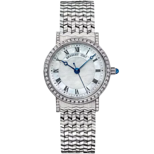 CLASSIQUE 8068 30 MM 18K WHITE GOLD WITH MOTHER OF PEARL DIAL