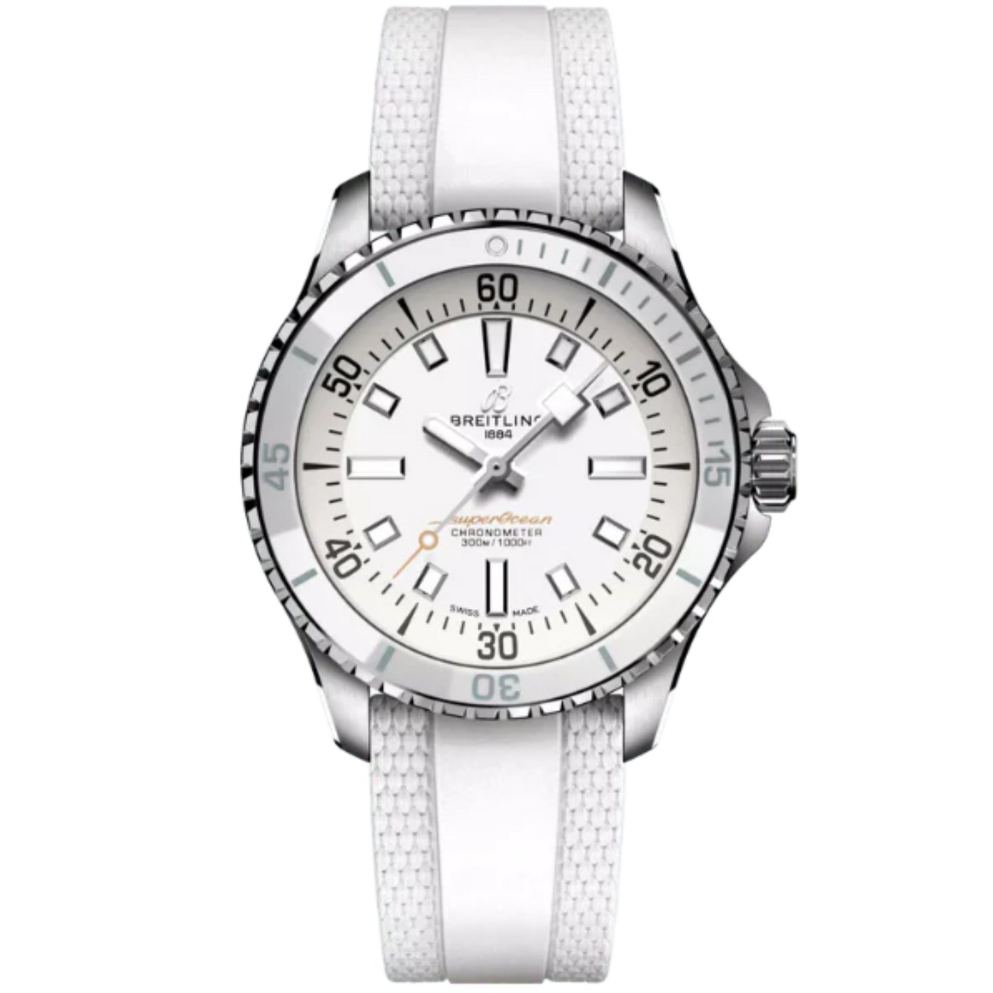 SUPEROCEAN AUTOMATIC 36 MM STAINLESS STEEL WITH WHITE DIAL
