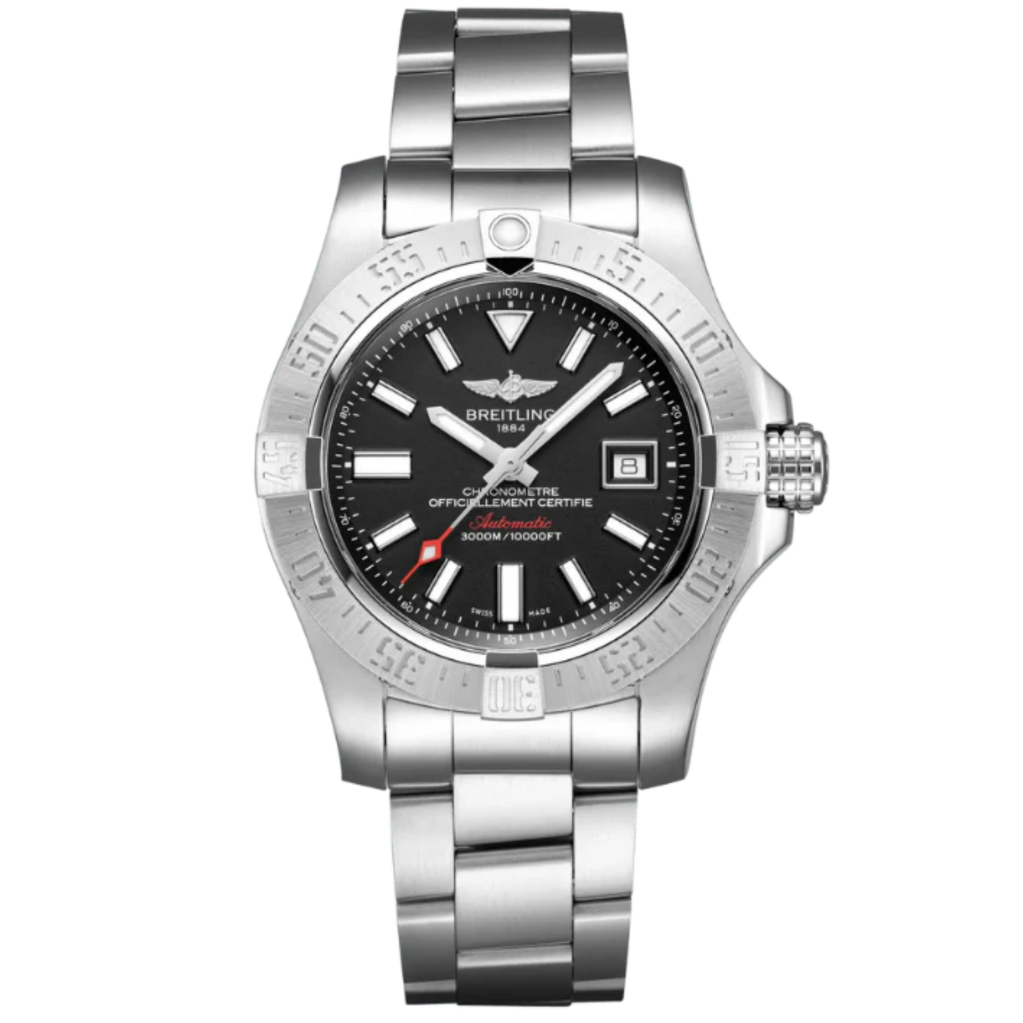 AVENGER II SEAWOLF 45 MM STAINLESS STEEL WITH BLACK DIAL