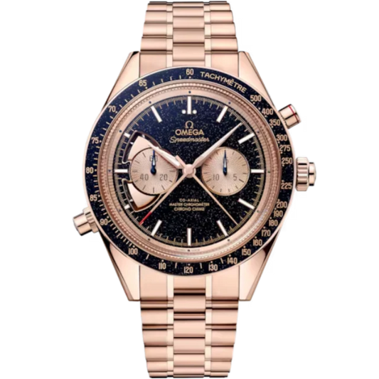 SPEEDMASTER CHRONO CHIME 44 MM SEDNA™ GOLD WITH BLUE DIAL