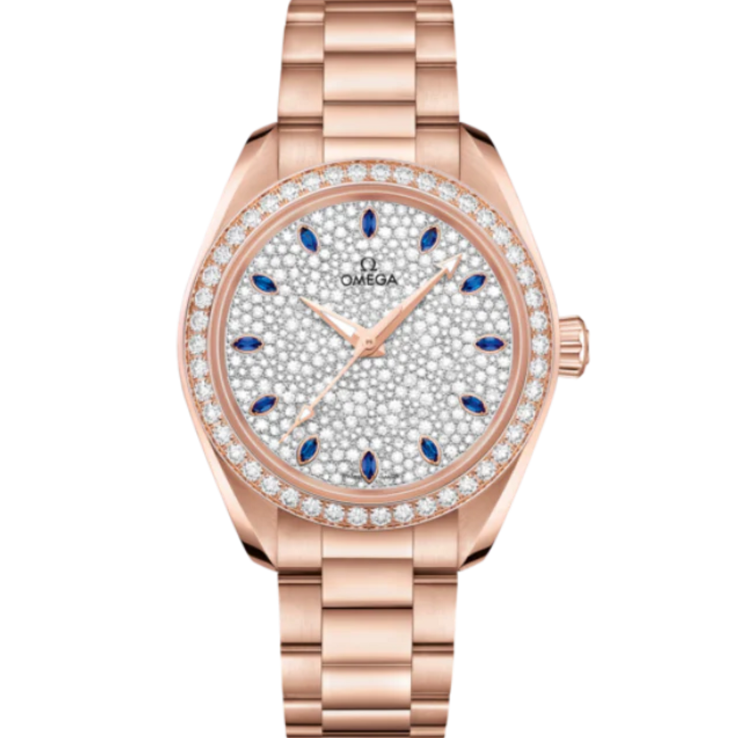 SEAMASTER AQUA TERRA 150M 34 MM SEDNA™ GOLD WITH WHITE DIAL
