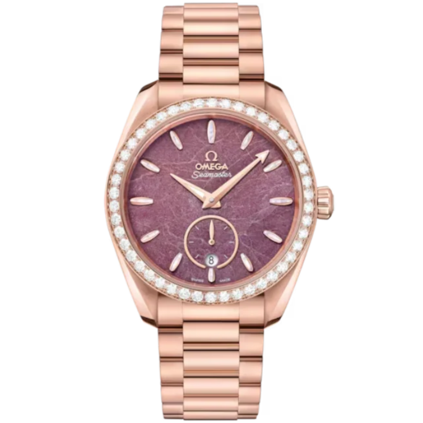 SEAMASTER AQUA TERRA 150M 38 MM SEDNA™ GOLD WITH PURPLE DIAL