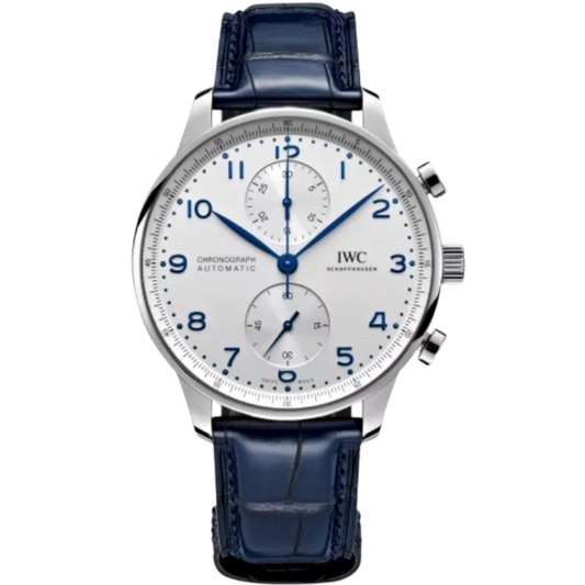 PORTUGIESER CHRONOGRAPH 41 MM STAINLESS STEEL WITH WHITE DIAL