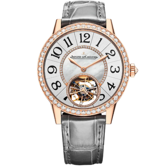 RENDEZ-VOUS JEWELLERY TOURBILLON 39 MM 18K ROSE GOLD WITH MOTHER OF PEARL DIAL