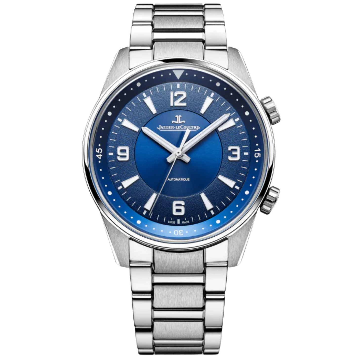 POLARIS AUTOMATIC 41 MM STAINLESS STEEL WITH BLUE SUNBURST GRAINED DIAL