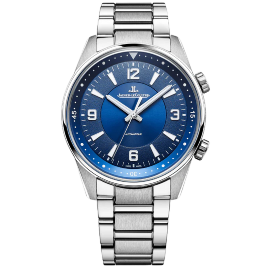 POLARIS AUTOMATIC 41 MM STAINLESS STEEL WITH BLUE SUNBURST GRAINED DIAL