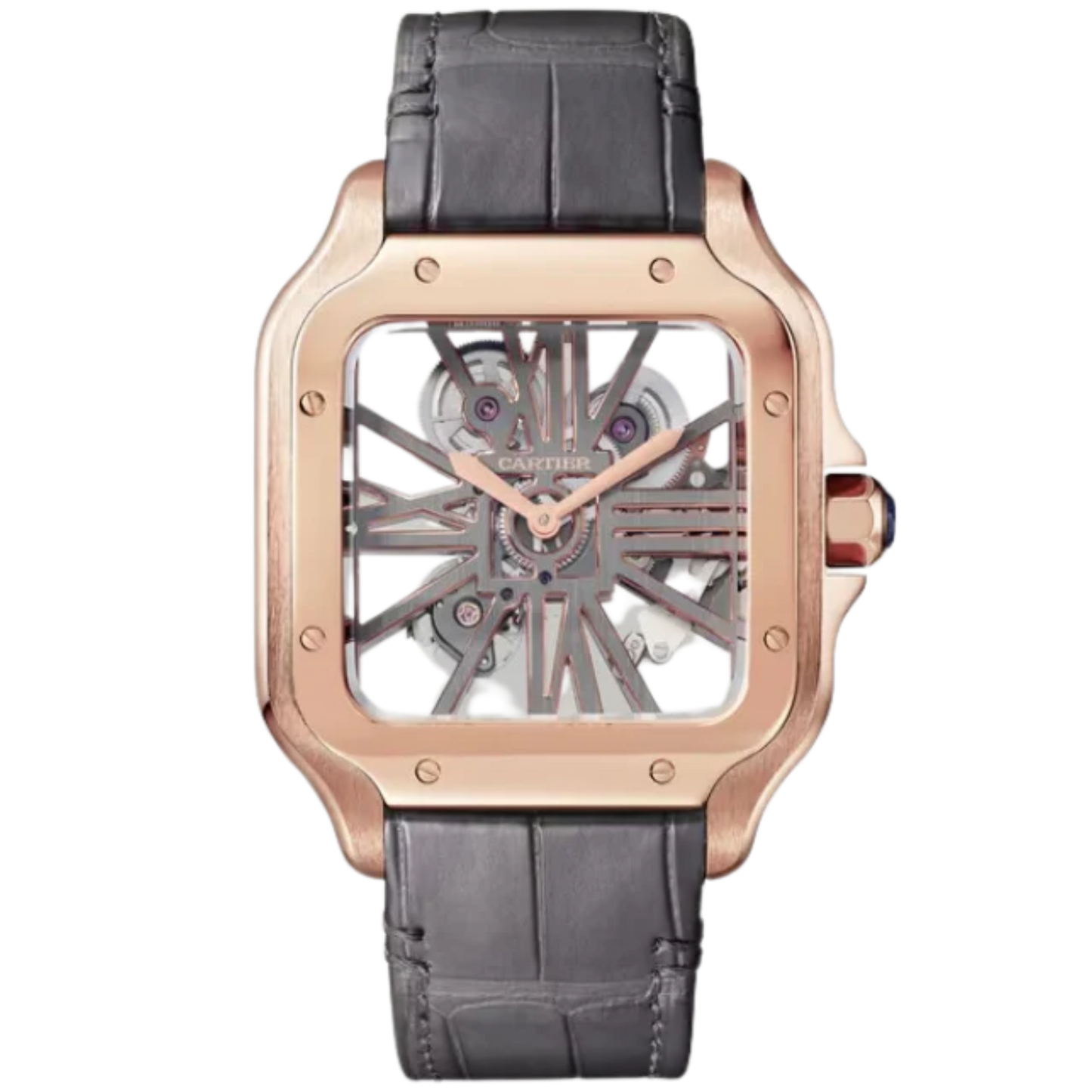 SANTOS 28 MM DE CARTIER ROSE GOLD