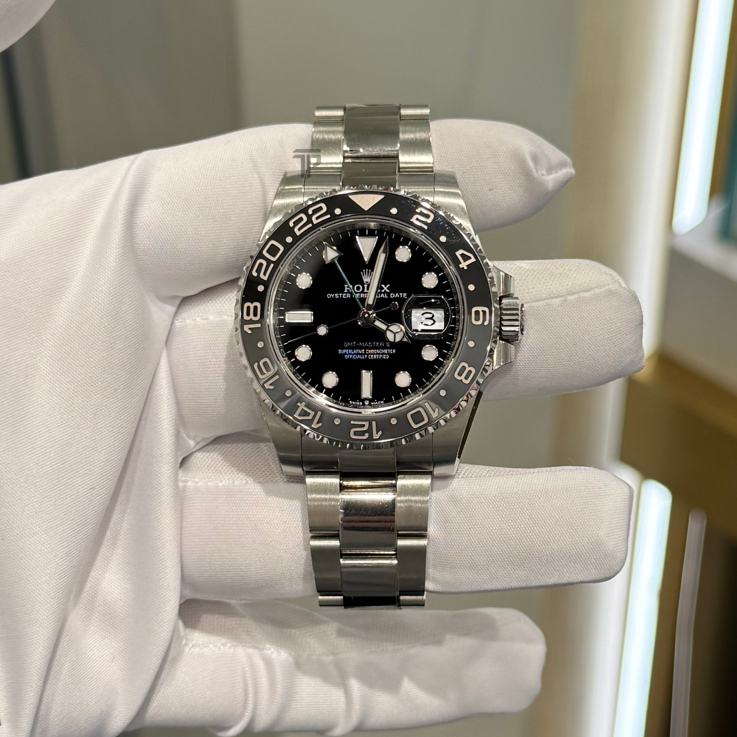 Rolex GMT MASTER-II 126710GRNR 40mm "Bruce Wayne" Steel Ceramic Bezel Oyster