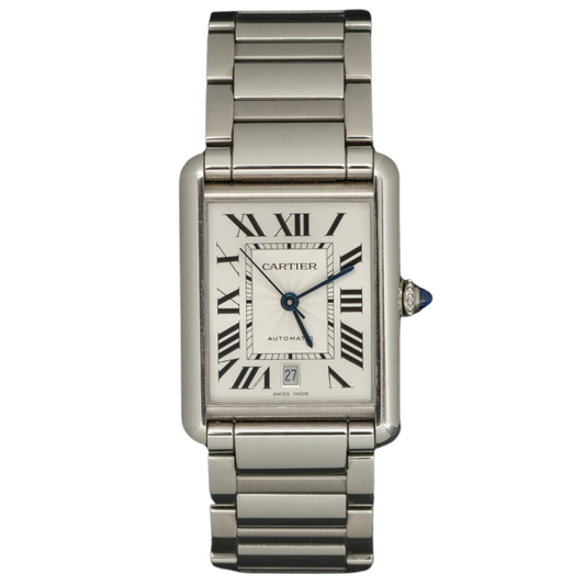 Cartier WSTA0053 Cartier Must Tank White Dial